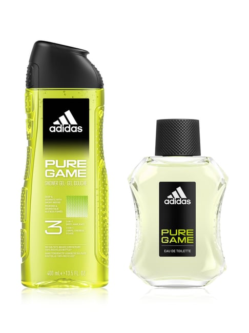 ADIDAS Pure Game Eau De Toilette & 3-IN-1 Shower Gel - Pack of 2