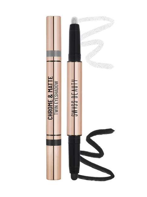 SWISS BEAUTY Chrome & Matte Twin Eyeshadow Night Skies - 2 gm-picture-41