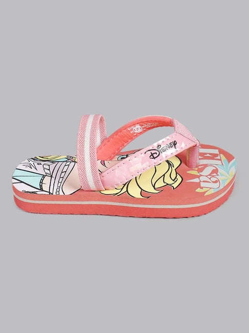 Kidsville Kids Peach Orange Flip Flops