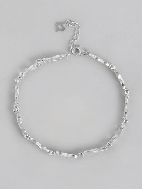 Buy Zavya 92.5 Sterling Silver Bracelet Online At Best Price