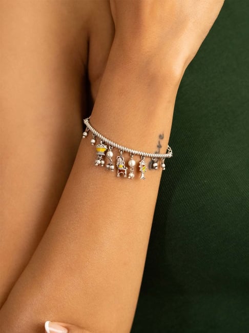 Shaya Ekatra Bracelet in Oxidized 925 Silver-picture-28