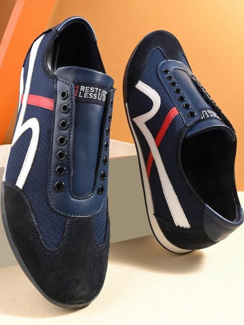Spykar Men's BUDDY Navy Casual Sneakers