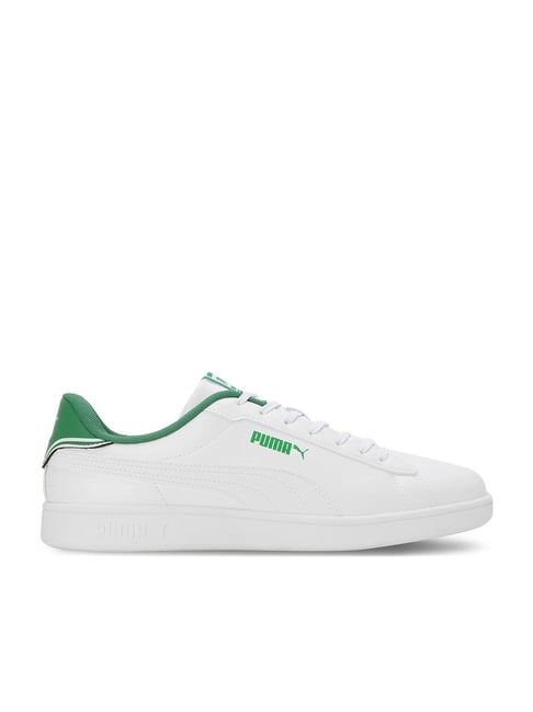 Puma Men's Smash Pop White Casual Sneakers