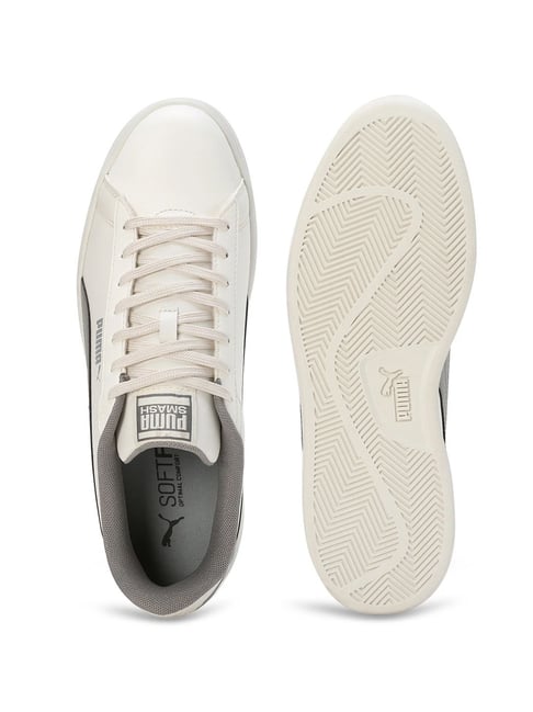 Buy Puma Men's Smash Pop Off White Casual Sneakers for Men at Best