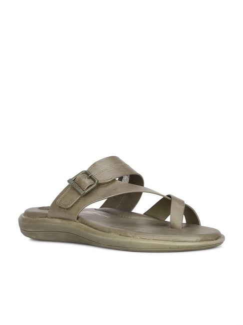 Bata Comfit by Bata Men's KYRO TR Olive Toe Ring Sandals