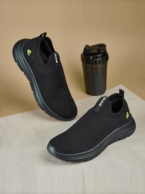 duke high top slip on sports shoes