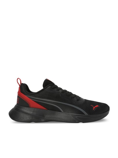 Puma Men's Alfarun Hyperwave Black Running Shoes