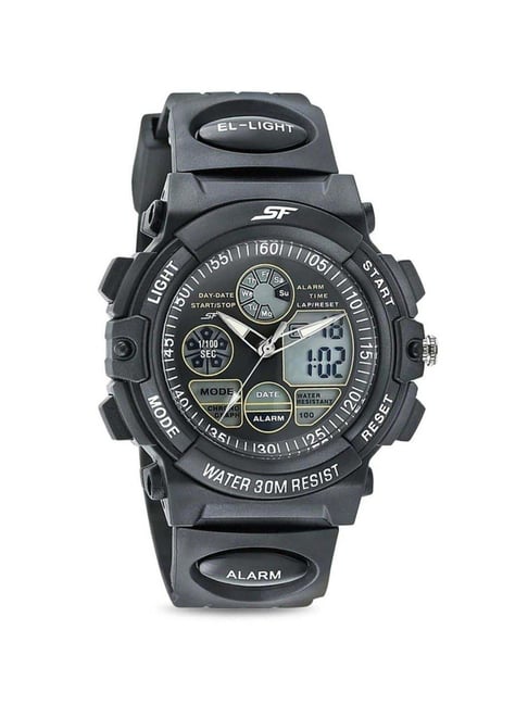 Sonata SF Hustler NS77116PP05W Analog-Digital Watch for Men-image-22
