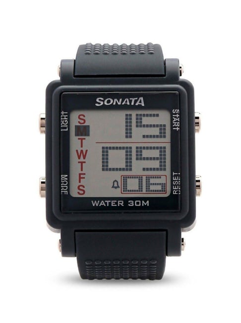 Sonata super fibre digital watch on sale