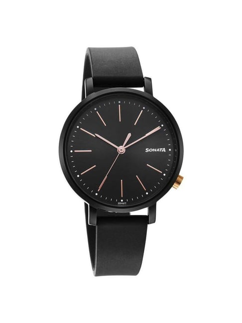 sonata essen ns87045kp01 analog watch for women