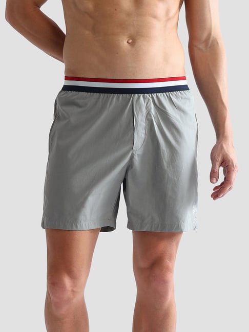 U.S. Polo Assn. Grey Regular Fit Boxers
