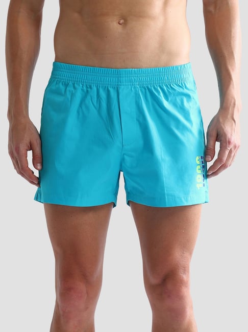 U.S. Polo Assn. Light Blue Regular Fit Boxers-picture-14