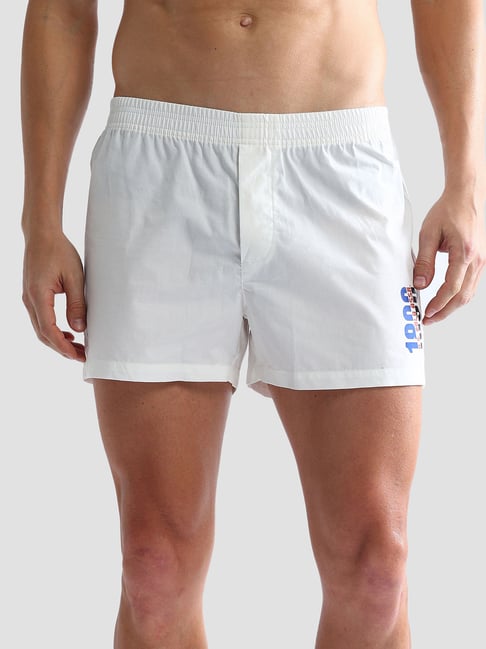 U.S. Polo Assn. White Regular Fit Boxers-picture-45