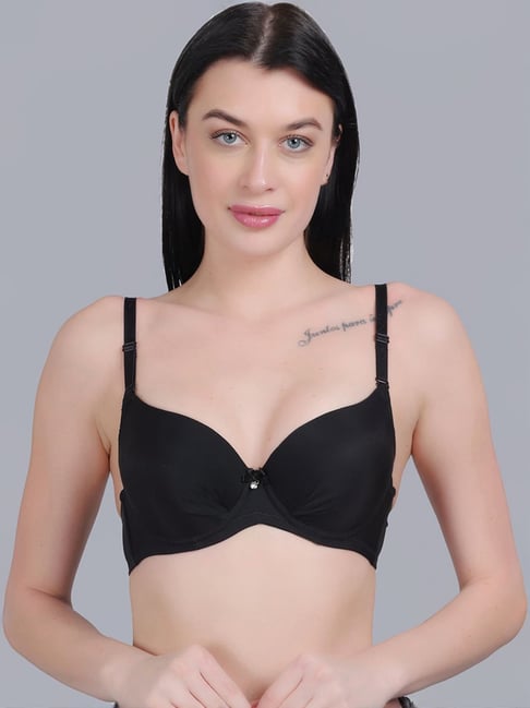 mod & shy Black T-Shirt Bra