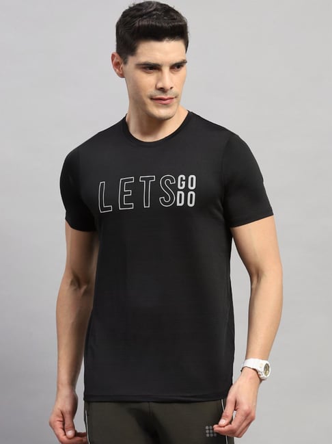 Rock.it Black Regular Fit Printed T-Shirt-picture-31