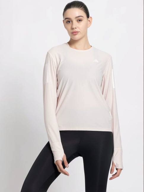 ADIDAS Pink Printed Sports T-Shirt-picture-11