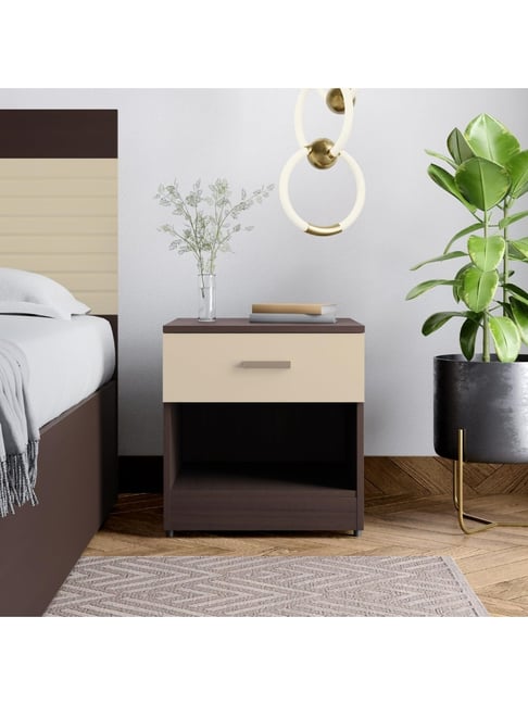 Godrej Interio Apex Cola Rain Engineered Wood Bedside Table