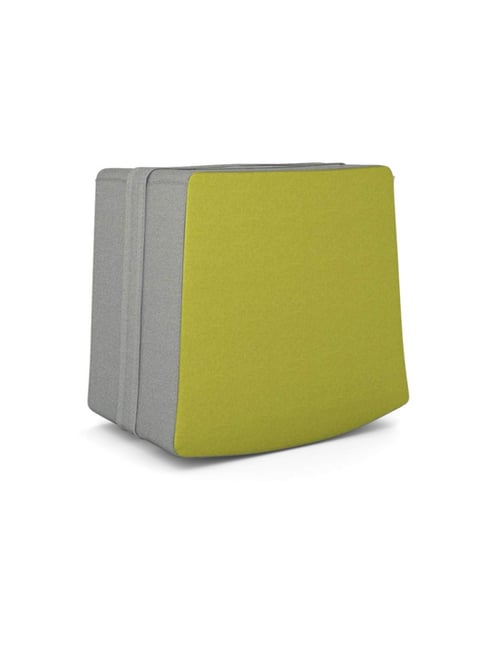 Godrej Interio Cradle ?Citron Green Foam Pouf (1 Year Warranty)