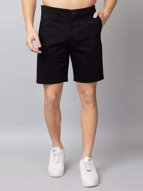 Club York Black Regular Fit Short-picture-44
