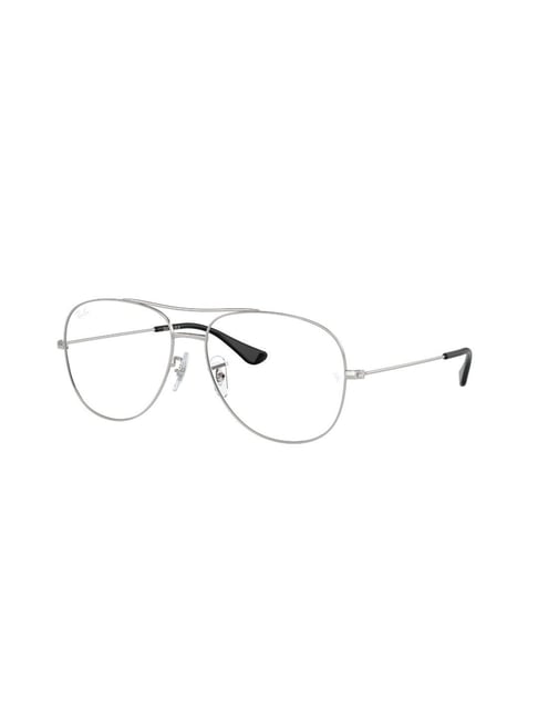 Ray-Ban Unisex Pilot Silver Colour Frames 0RX6521I250156