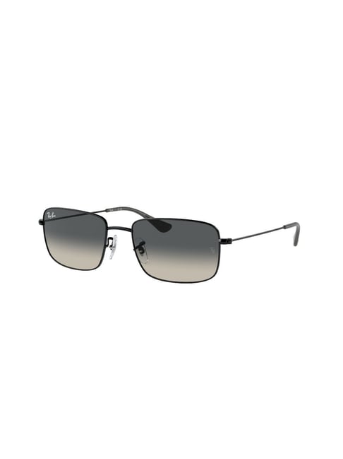 RAY-BAN Unisex Gradient Grey Lens Rectangle Sunglasses 0RB3739I002/7154