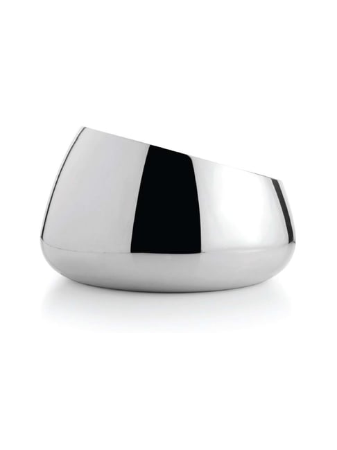 FnS Ample Silver Stainless Steel Fruit Basket