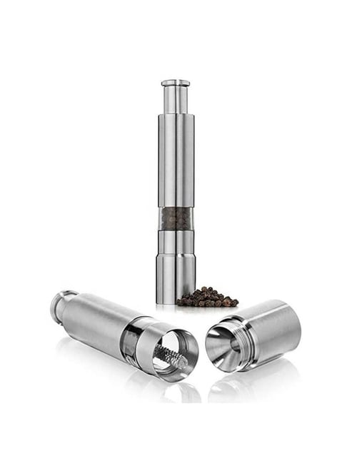 FnS Pigeon Silver Stainless Steel Pepper Grinder