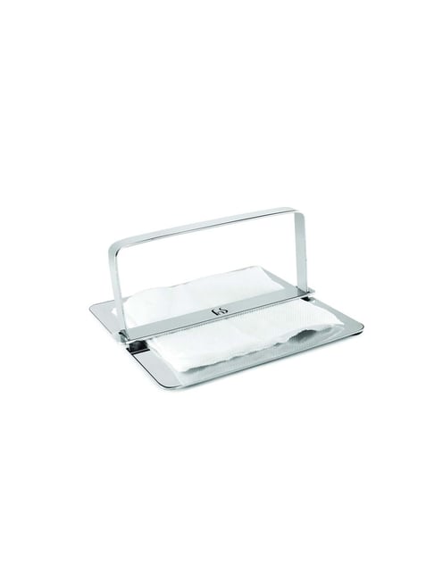 FnS Rico Silver Stainless Steel Napkin Holder