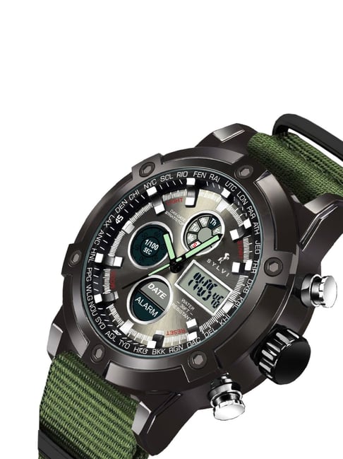 Sylvi 3022-ICONIC-FABRIC Chronograph Watch for Men