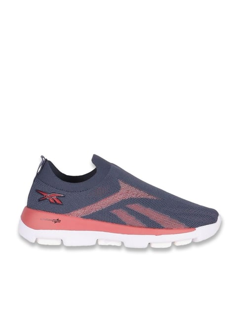 Reebok Women's Smooth Edge Slip Blue Walking Shoes