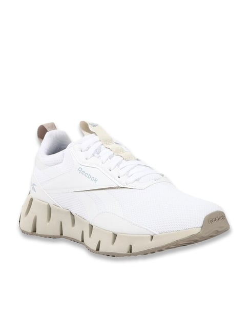 Reebok Women's Zig Dynamica Stripped White Running Shoes