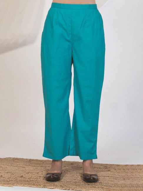 Akiso Gulkari Solid Blue Pyjama Pants-picture-15
