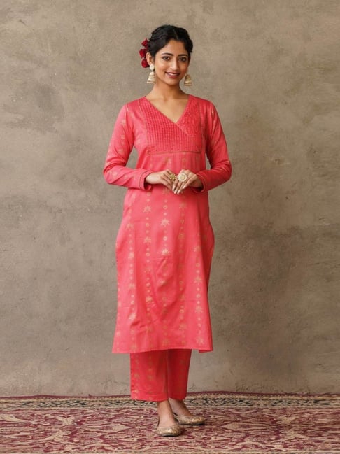 Akiso Coral Parv Straight Fit Kurta-picture-11