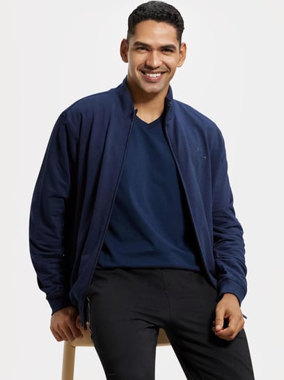 Buy Jockey Navy Regular Fit Jacket -2730 for Men Online @ Tata CLiQ