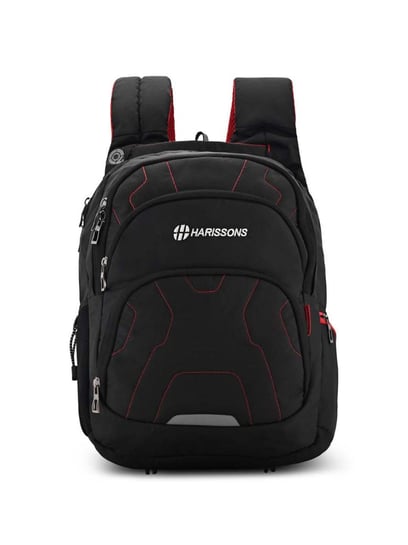 Buy Harissons Rad Black Textured Laptop Backpack 35 Ltrs Online At Best Price Tata CLiQ