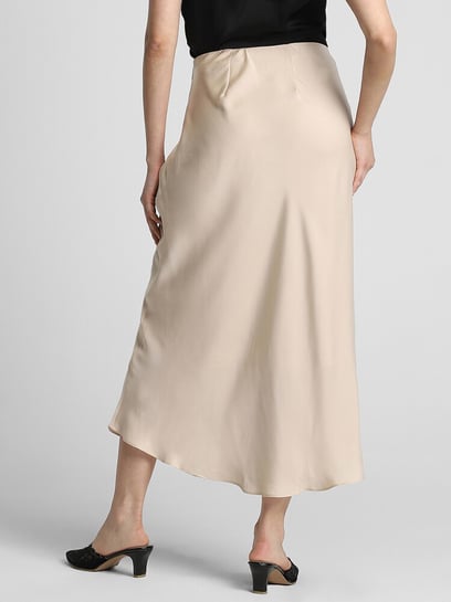 Beige skirt forever 21 best sale