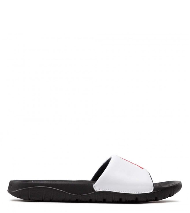 Nike Men s JORDAN BREAK White Black Slide Sandals