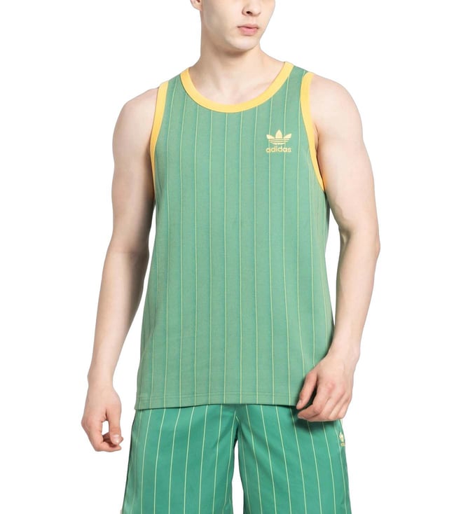 adidas warped stripes tank top