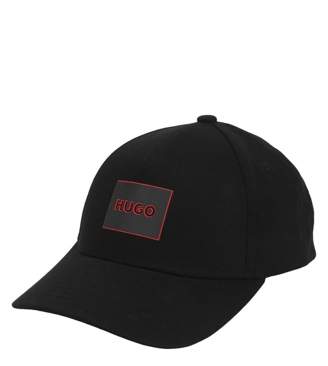 帽子 HIGO Buy HUGO Black Baseball Cap for Men Online @ Tata CLiQ Luxury