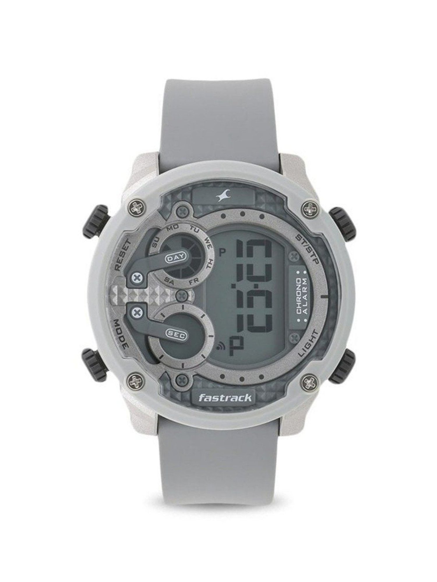 Fastrack Men Grey Digital Watch