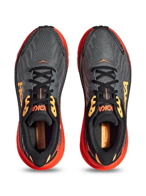 Buy Hoka Men's M CHALLENGER ATR 7 Castlerock & Flame Running Shoes for ...