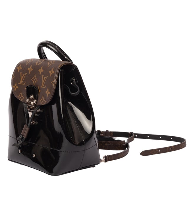 Buy Louis Vuitton Black Monogram Vernis Hot Springs Backpack for Women