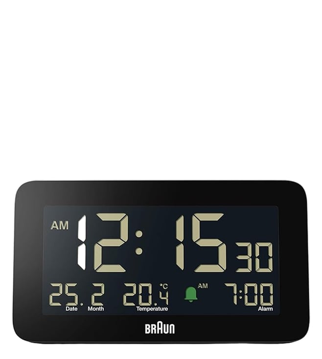 Spectronoma Lcd Alarm Clock Matte Black