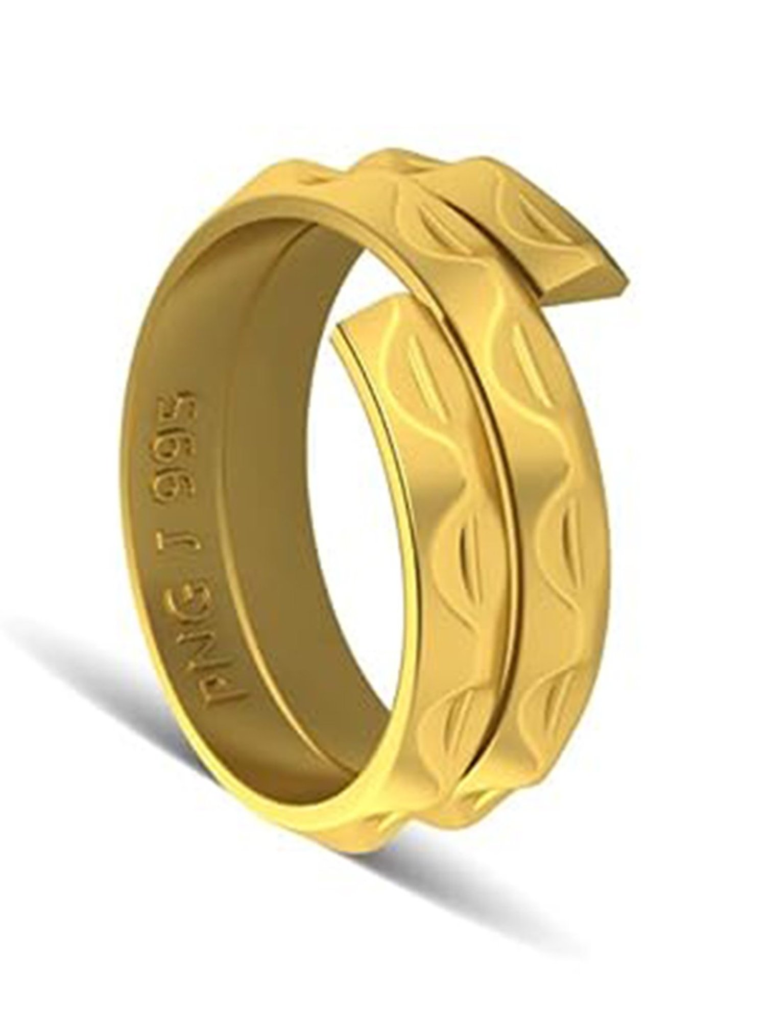 Buy Jewellers 24K (995) Yellow Gold gm Vedhani Ring