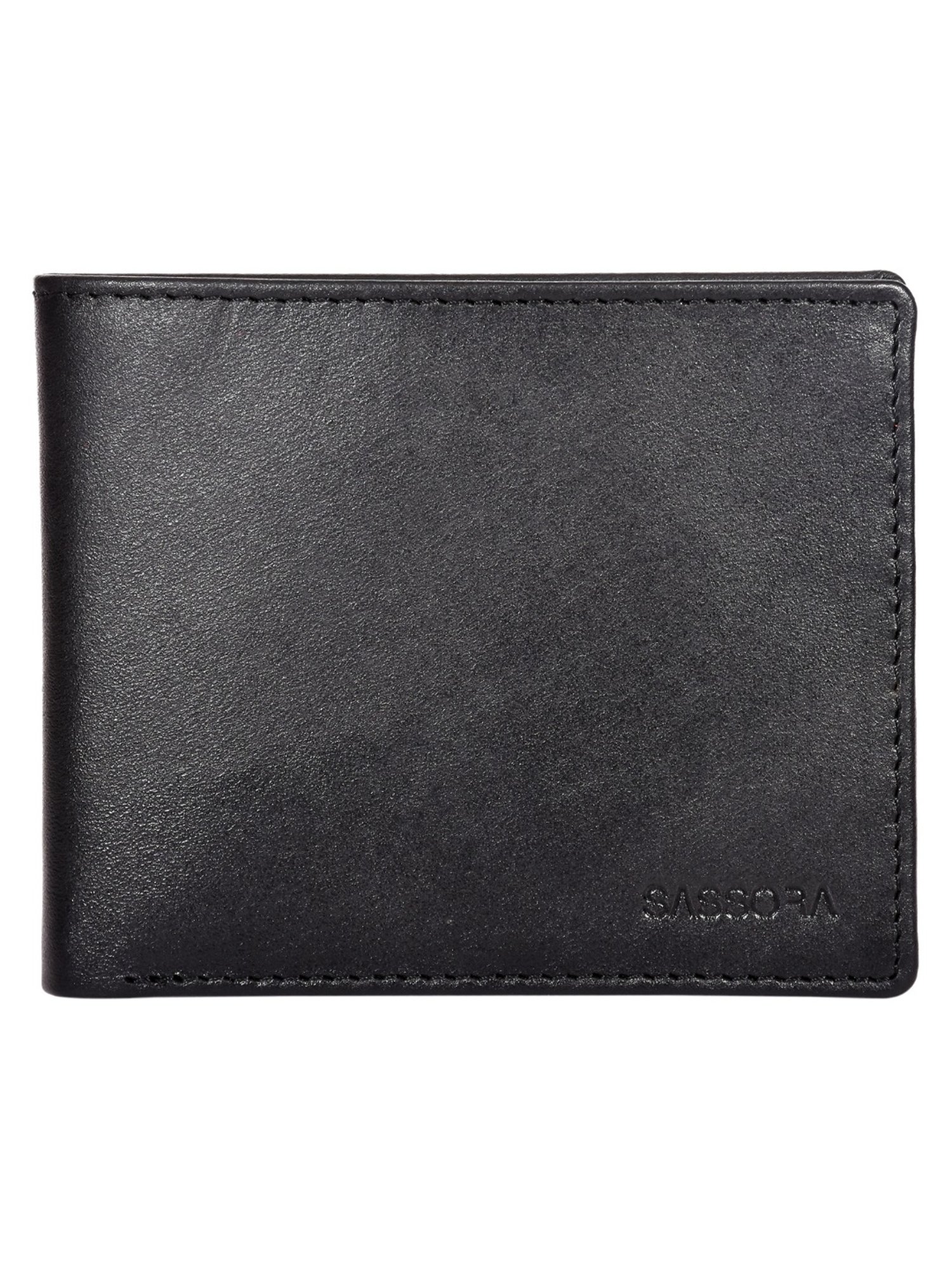 Buy SASSORA ARLO Black Leather Bi-Fold Wallet at Best Price @ Tata