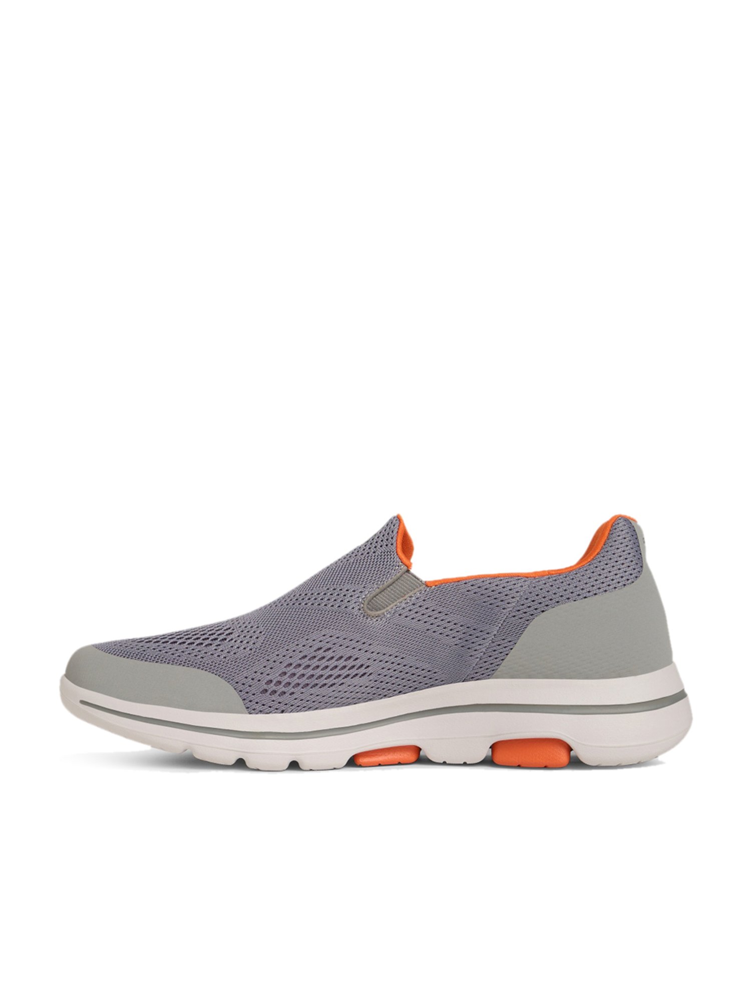 Buy Skechers Men's GO WALK 5 - QUADPLEX Grey Walking Shoes for Men