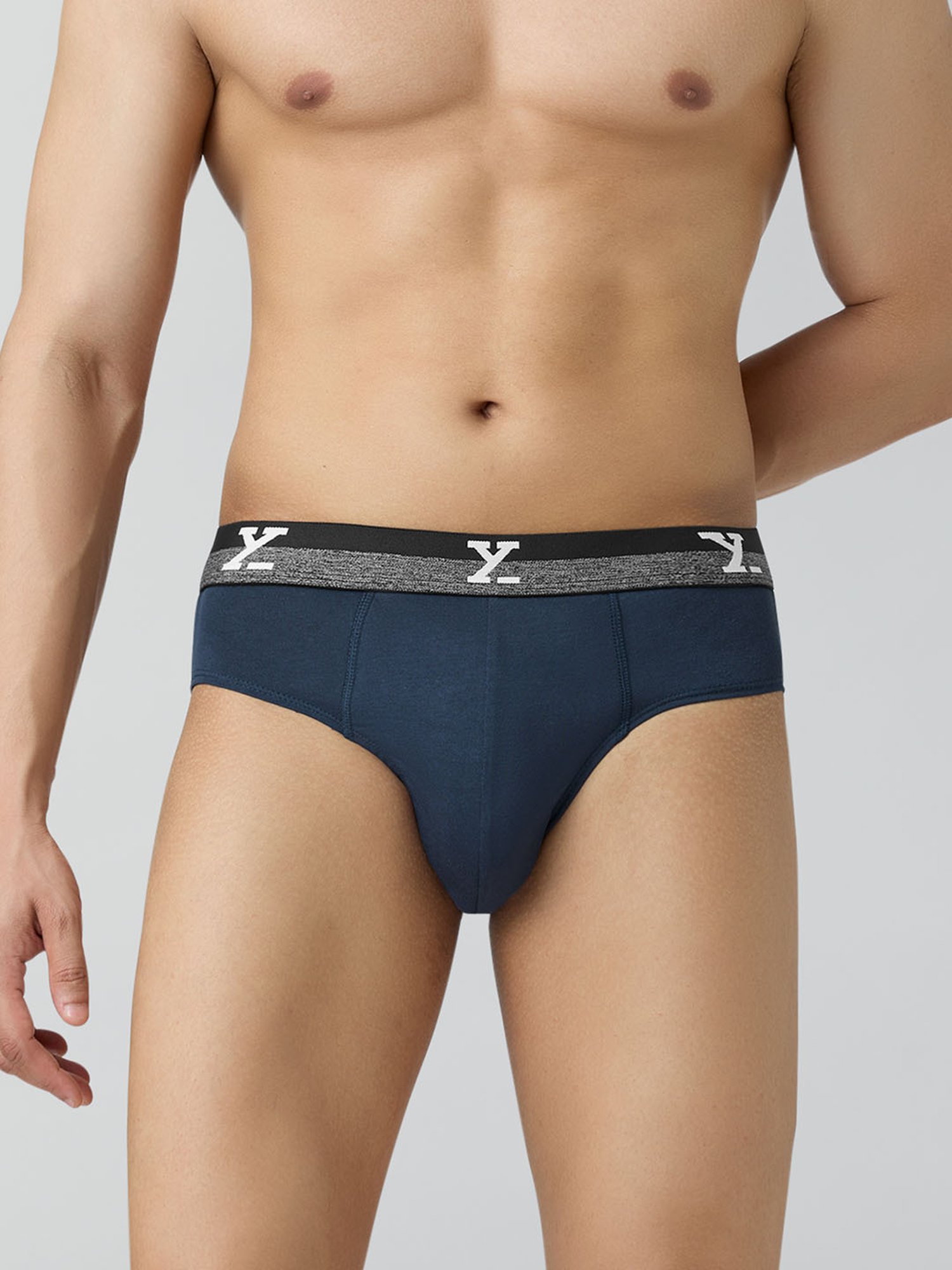XYXX Midnight Blue Cotton Briefs