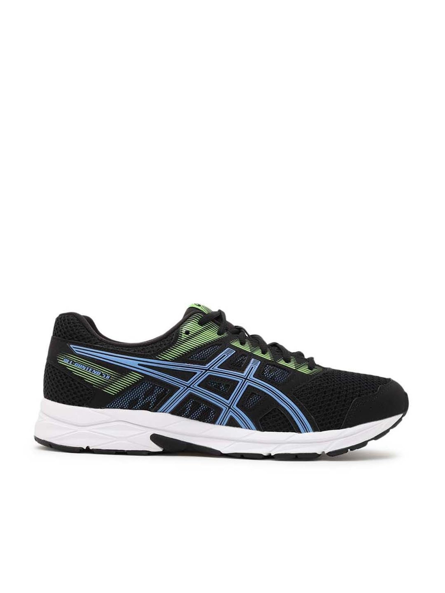 Asics Men s GEL CONTEND 5B Black Running Shoes