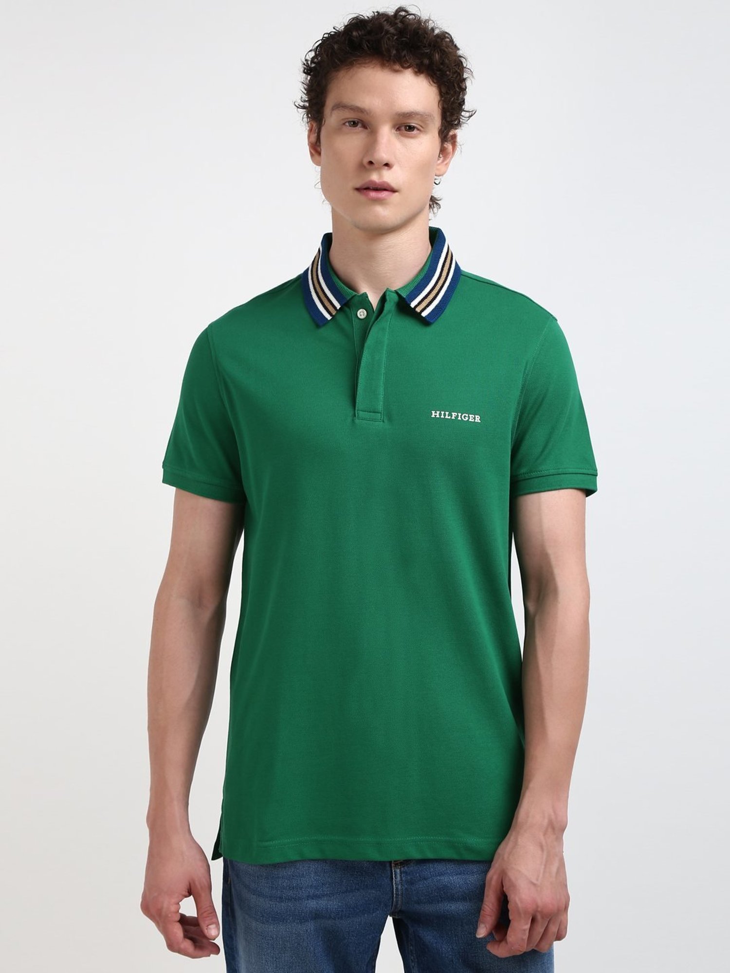 Tommy hilfiger fashion polo green