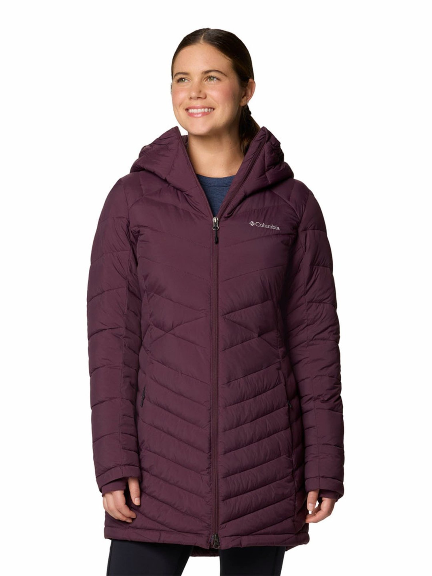 Columbia Purple Hiking Hooded Jacket